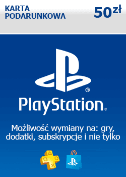 Karta podarunkowa PlayStation Network 50 zł