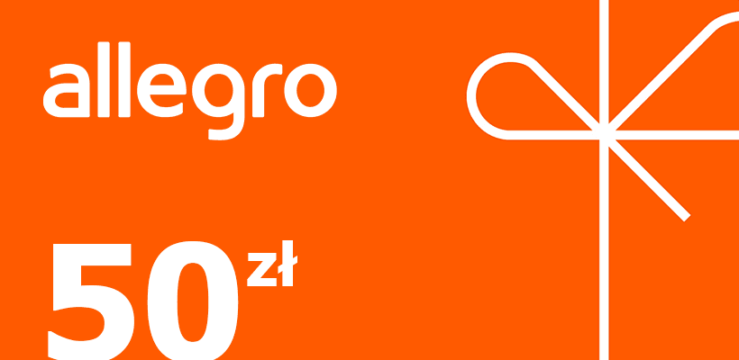 Karta podarunkowa Allegro 50 zł poster