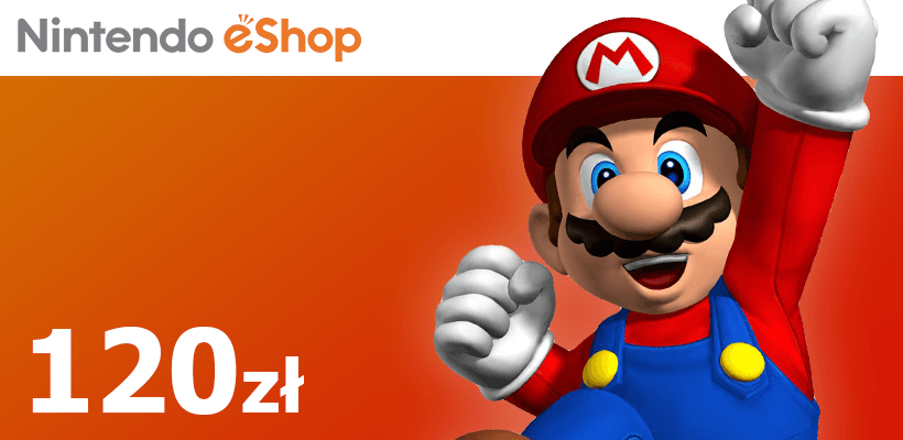 Karta podarunkowa Nintendo eShop 120 zł poster