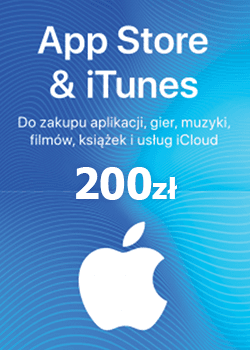 Karta podarunkowa Apple - App Store & iTunes 200 zł