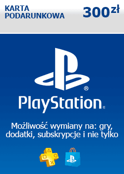 Karta podarunkowa PlayStation Network 300 zł