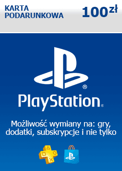 Karta podarunkowa PlayStation Network 100 zł