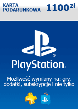 Karta podarunkowa PlayStation Network 1100 zł