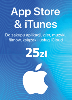 Karta podarunkowa Apple - App Store & iTunes 25 zł