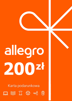 Karta podarunkowa Allegro 200 zł