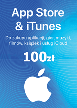 Karta podarunkowa Apple - App Store & iTunes 100 zł