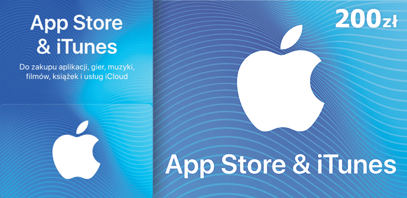 Karta podarunkowa Apple - App Store & iTunes 200 zł poster