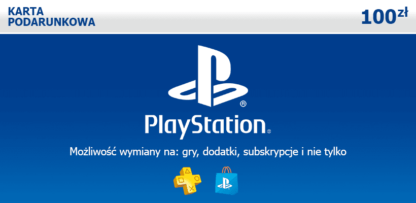 Karta podarunkowa PlayStation Network 100 zł poster