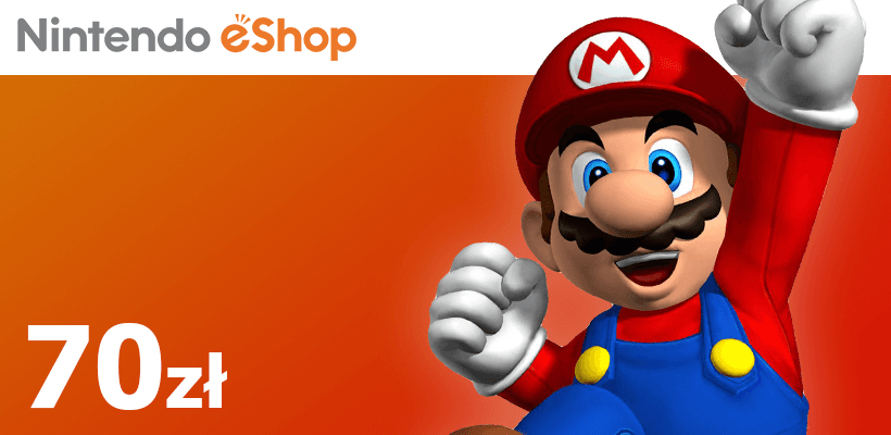 Karta podarunkowa Nintendo eShop 70 zł poster