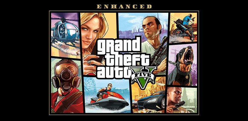 Grand Theft Auto V: Enhanced - Rockstar Games poster