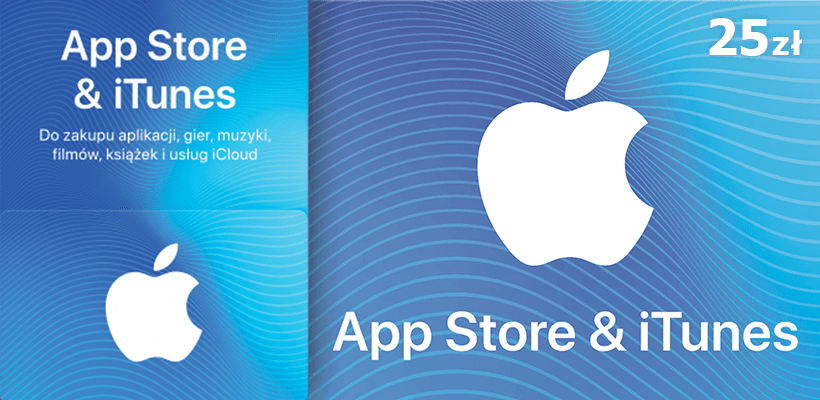 Karta podarunkowa Apple - App Store & iTunes 25 zł poster