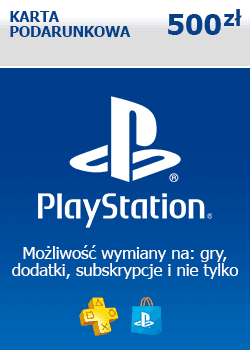 Karta podarunkowa PlayStation Network 500 zł